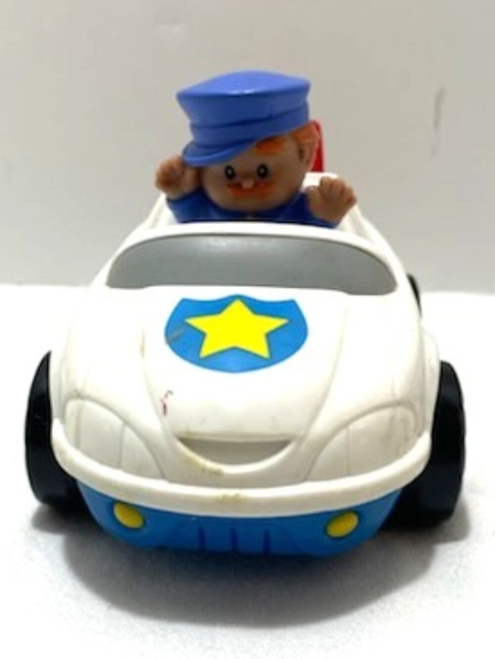 Fisher Price Little People Police Car & Officer Figure Working Lights &‎ Sound